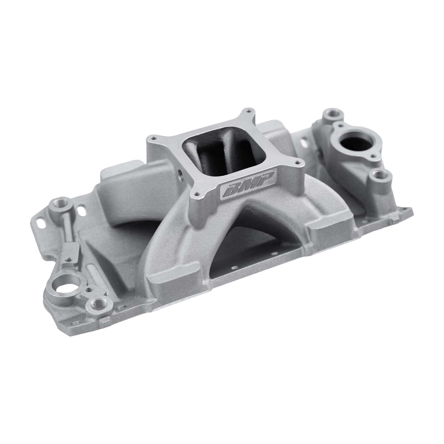 Bill Mitchell Products BMP 061040 - Intake Manifold Chevy Small Block 4150 Carb Flange