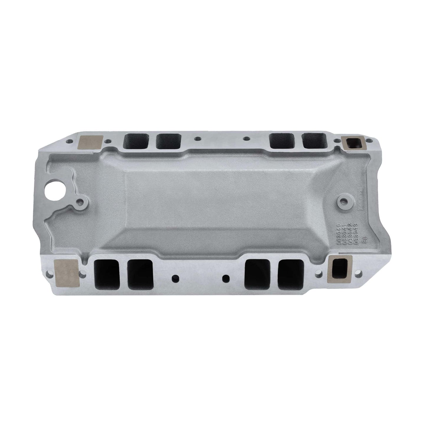 Bill Mitchell Products BMP 063043 - Intake Manifold Chevy Big Block 10.200" 4500 Carb Flange MARINE