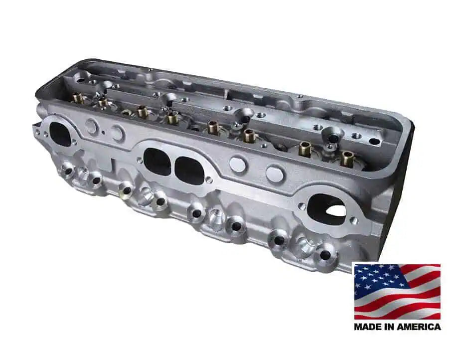 Bill Mitchell Products BMP 024015 – Cylinder Head Aluminum Chevy Small Block 215cc 64cc 23Degree 2.080″ x 1.600″(EACH) VORTEC STYLE(DISCONTINUED)