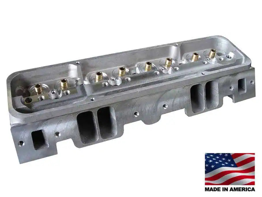 Bill Mitchell Products BMP 024020 – Cylinder Head Aluminum Chevy Small Block 235cc 64cc 23Degree 2.080″ x 1.600″ (DISCONTINUED)