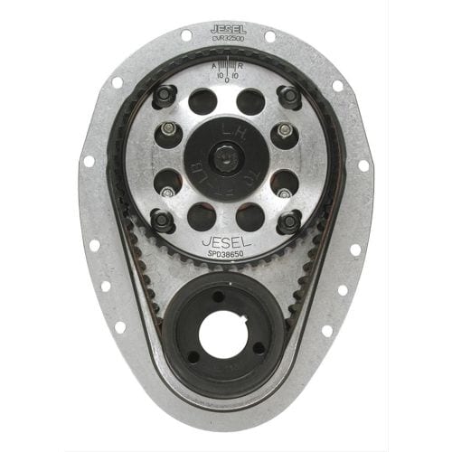 Jesel KBD31350 - Belt Drive Systems Chevy Small Block 2-Piece Upper Pulley World Products +.134" Raised Cam