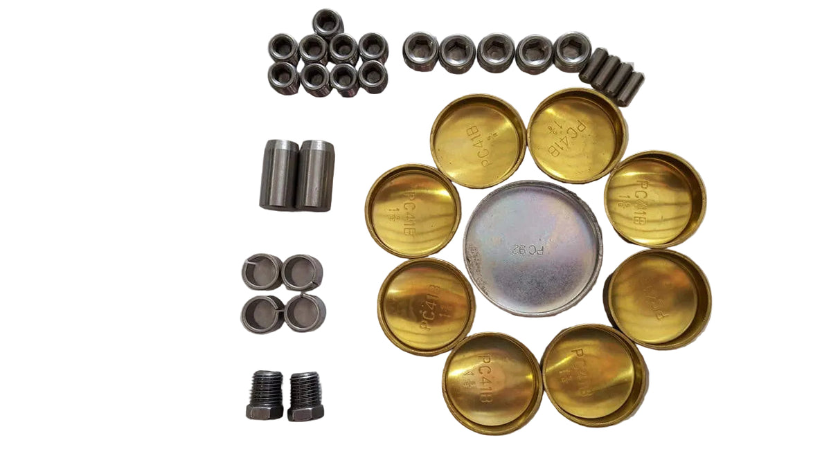 World Products 703892B-1K - Block Plug/Dowel kit Chevy Big Block Cast Iron Merlin II & III