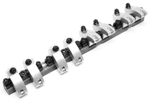 Jesel KPS47402 - Pro Series Shaft Mount Rocker System Chevy Small Block BMP Aluminum 23Degree Cylinder Heads