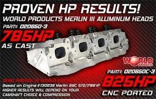 Bill Mitchell Products BMP 020650 – Cylinder Head Aluminum Chevy Big Block 310cc 119cc 24Degree 2.300″ x 1.880″ (DISCONTINUED)