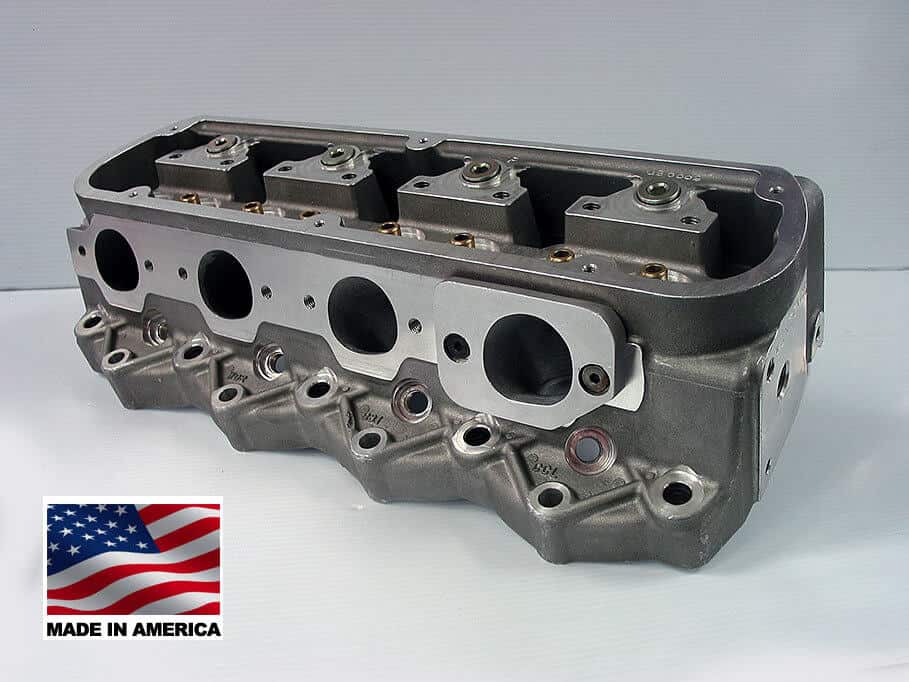 Bill Mitchell Products BMP 023012 - Cylinder Heads Aluminum Ford Small Block 275cc 64cc 10Degree 2.250" x 1.625"