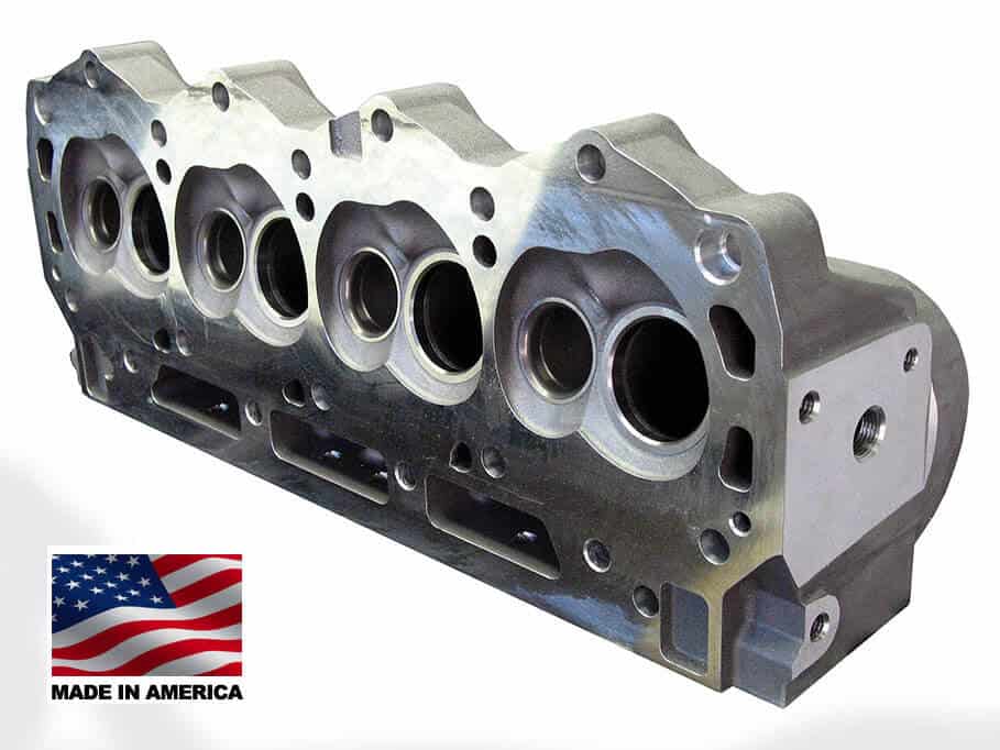 Bill Mitchell Products BMP 023012 - Cylinder Heads Aluminum Ford Small Block 275cc 64cc 10Degree 2.250" x 1.625"