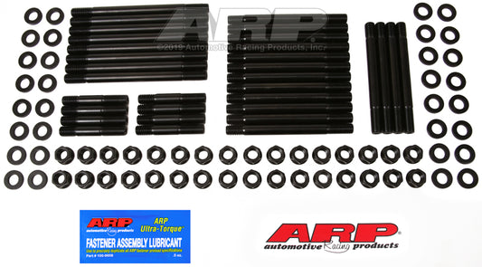 ARP 235-4016 - Cylinder Head 6pt Stud Kit, professional Series, BBC Heads w/ Mark IV, Iron Blocks (4 long exhaust bolts per head)