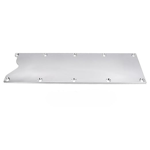 BMP 703840-K Chevy LS Gen 3 Billet Aluminum Valley Pan Cover Plate Low Profile. Compatible with GM LS Gen III Engine