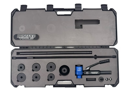 Cam Bearing Hydraulic Installation Tool Diesel Pro1 Set, made by Bonefied Tools BTDK