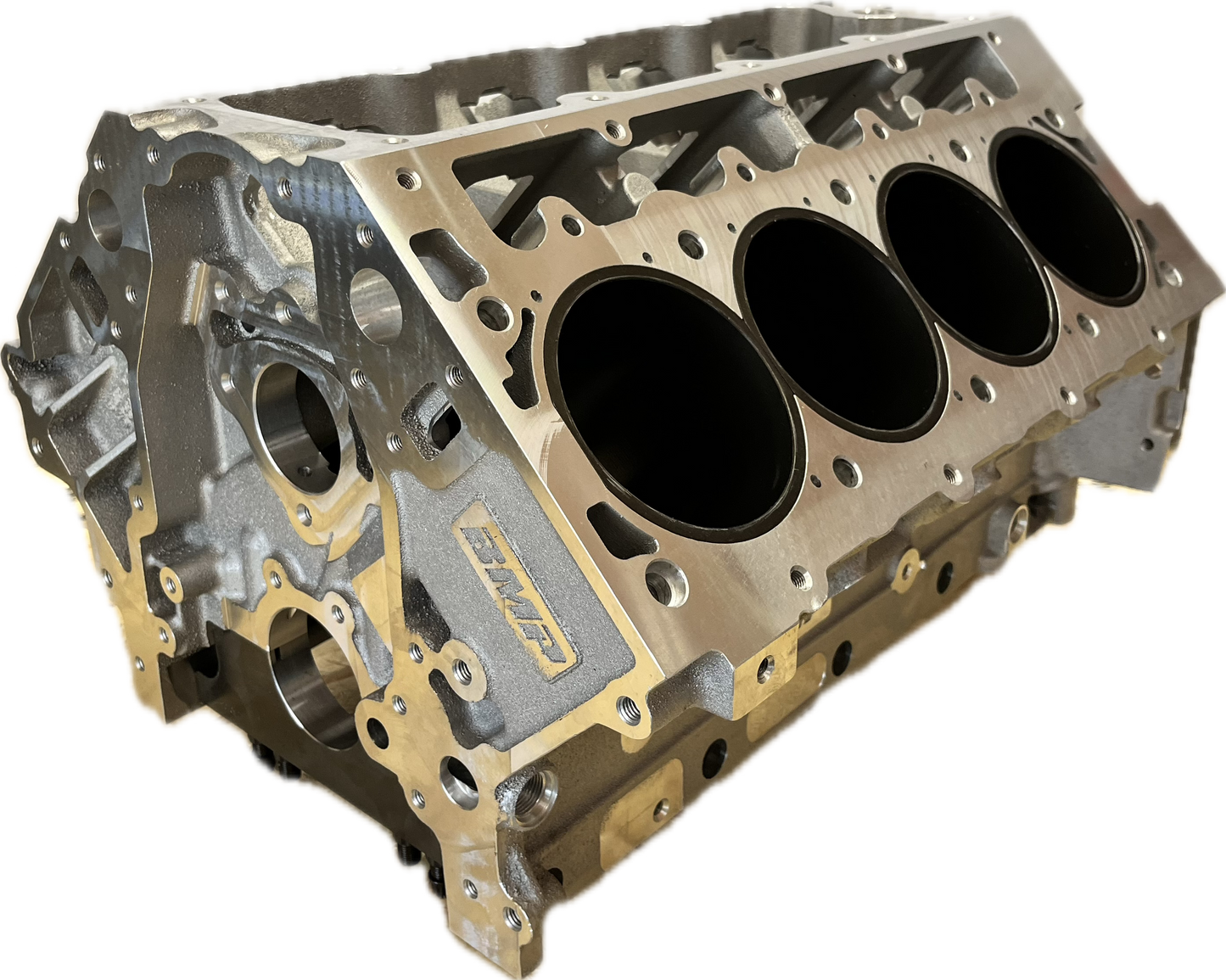 BMP 086515 - Aluminum Engine Block Chevy LS Block 9.240 Deck, 4.115 Bore, Billet Caps
