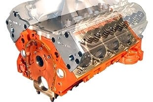 World Products 084080 - Cast Iron Motown/LS Engine Block Chevy Small Block 350 Mains, 3.995 Bore, Nodular Caps