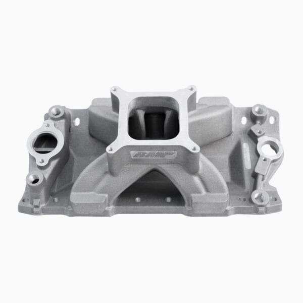 Bill Mitchell Products BMP 061041 - Intake Manifold Chevy Small Block 4150 Carb Flange for Bowtie/Vortec Series Heads - Image 2