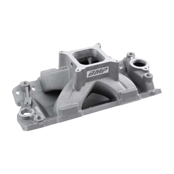 Bill Mitchell Products BMP 061041 - Intake Manifold Chevy Small Block 4150 Carb Flange for Bowtie/Vortec Series Heads - Image 4