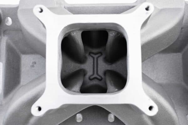 Bill Mitchell Products BMP 061041 - Intake Manifold Chevy Small Block 4150 Carb Flange for Bowtie/Vortec Series Heads - Image 5