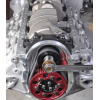 Bill Mitchell Products BMP 085575 - Aluminum Engine Block Chevy 409 W Block 9.600 Deck, 4.250 Bore, Billet Caps