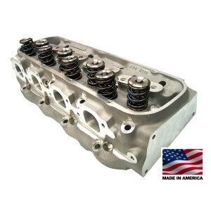 Bill Mitchell Products BMP 020750 - Cylinder Heads Aluminum Chevy Big Block 320cc 80cc 16Degree 2.350" x 1.880"