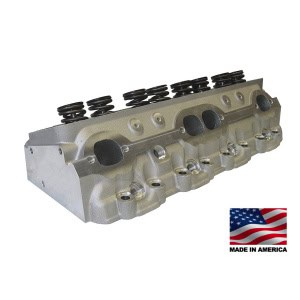 Bill Mitchell Products BMP 024020 - Cylinder Heads Aluminum Chevy Small Block 235cc 64cc 23Degree 2.080" x 1.600"