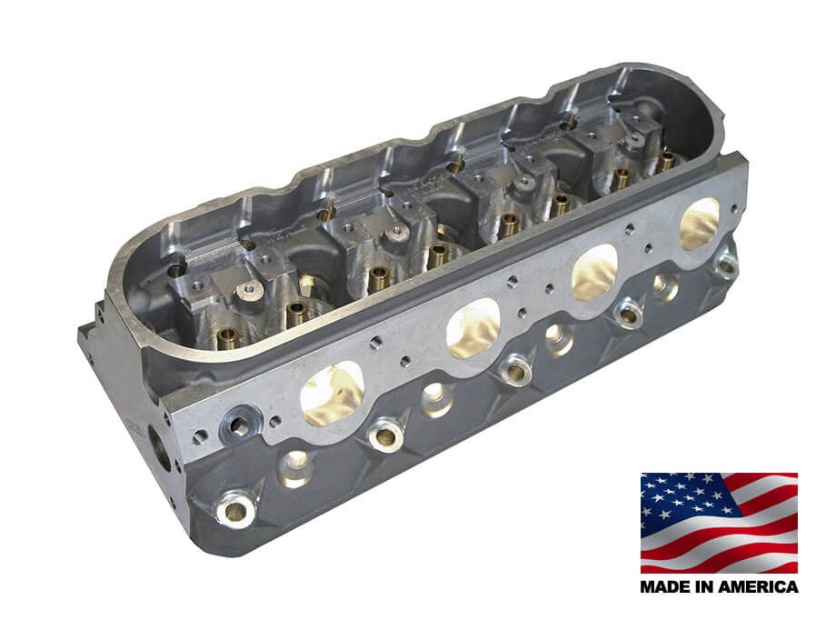 Bill Mitchell Products BMP 025150C - Cylinder Heads Aluminum Chevy LS1 255cc 64cc 15Degree 2.080" x 1.600" CNC PORTED