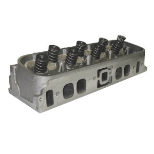 World Products 030040-2M - Cylinder Heads Cast Iron Chevy Big Block MERLIN 269cc Oval Port Marine Assembled