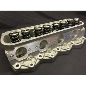 Bill Mitchell Products BMP 023015C - Cylinder Heads Aluminum Ford Small Block 310cc 64cc 10Degree 2.250" x 1.625" CNC PORTED