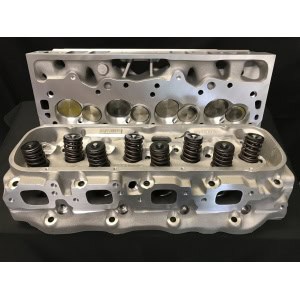 Bill Mitchell Products BMP 020650 - Cylinder Heads Aluminum Chevy Big Block 310cc 119cc 24Degree 2.300" x 1.880"