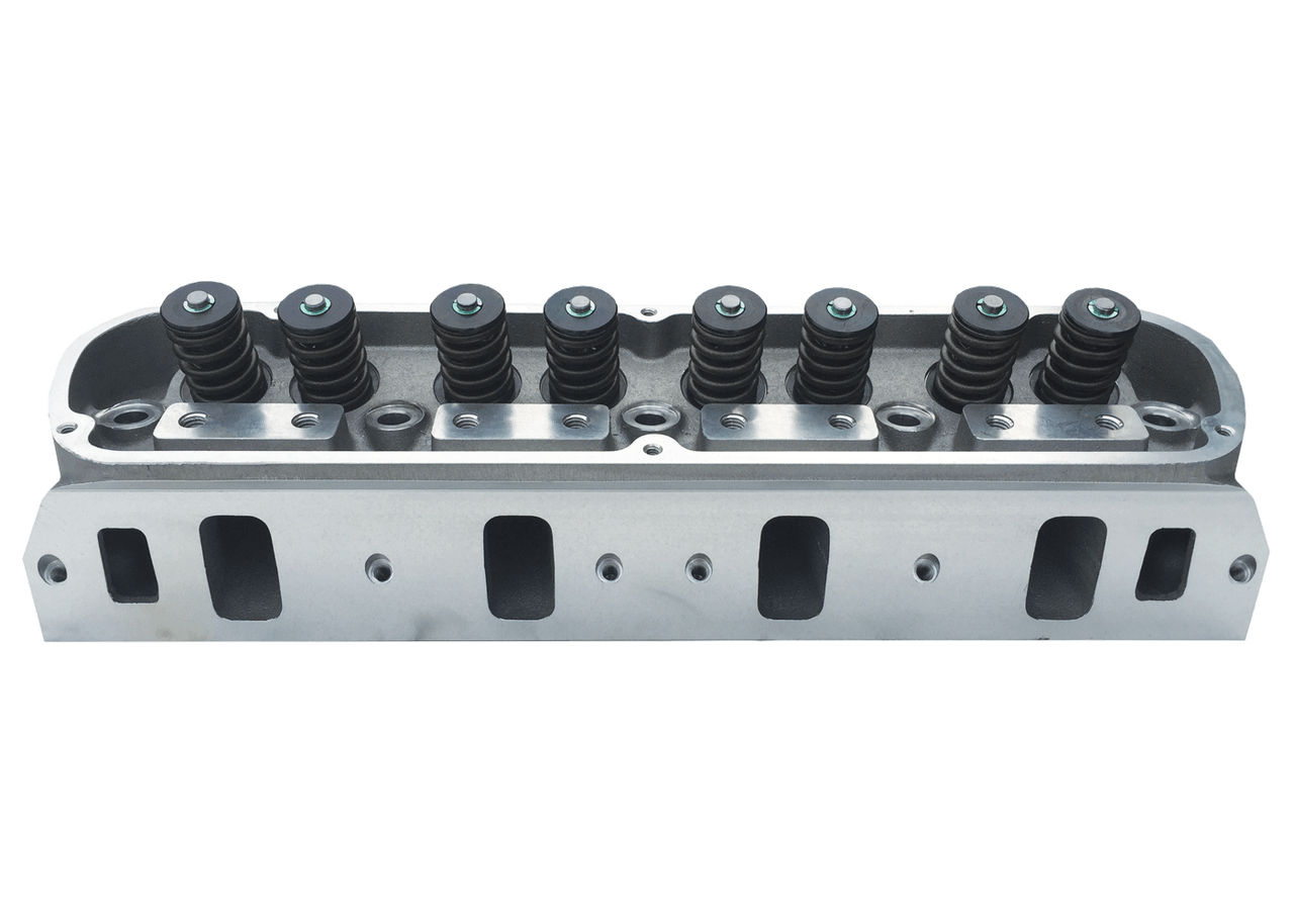 Dart 13201111 Cylinder Heads Aluminum Small Block Ford Pro1 195cc 58cc 2.020" x 1.600", Assembly w/ 1.250" Single Springs for Hydraulic Flat Tappet Cam
