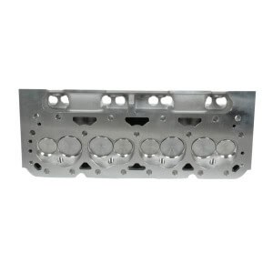 Dart 11111112P Cylinder Heads Aluminum Small Block Chevy Pro1 180cc 64cc 2.020" x 1.600" Angled Plug, Assembly w/ 1.437" Dual Springs for Solid Flat Tappet Lifters