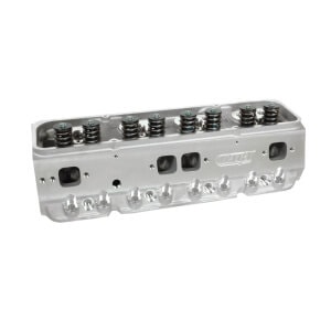 Dart 11821143P Cylinder Heads Aluminum Small Block Chevy Pro1 230cc 72cc 2.080" x 1.600" Straight Plug, Assembly w/ 1.550" Dual Springs for Roller Lifters