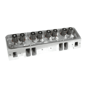 Dart 11411111P Cylinder Heads Aluminum Small Block Chevy Pro1 200cc 72cc 2.020" x 1.600" Angled Plug, Assembly w/ 1.250" Single Springs for Hydraulic Flat Tappet Lifters