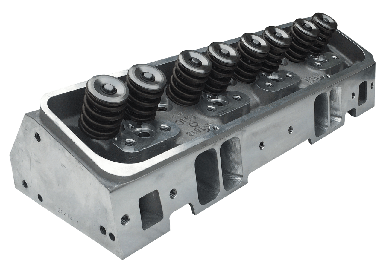 Dart 11981163P Cylinder Heads Aluminum Small Block Chevy Pro1 245cc 66cc 2.100" x 1.600" Straight Plug, Assembly w/ 1.550" Dual Springs for Roller Lifters CNC Ported
