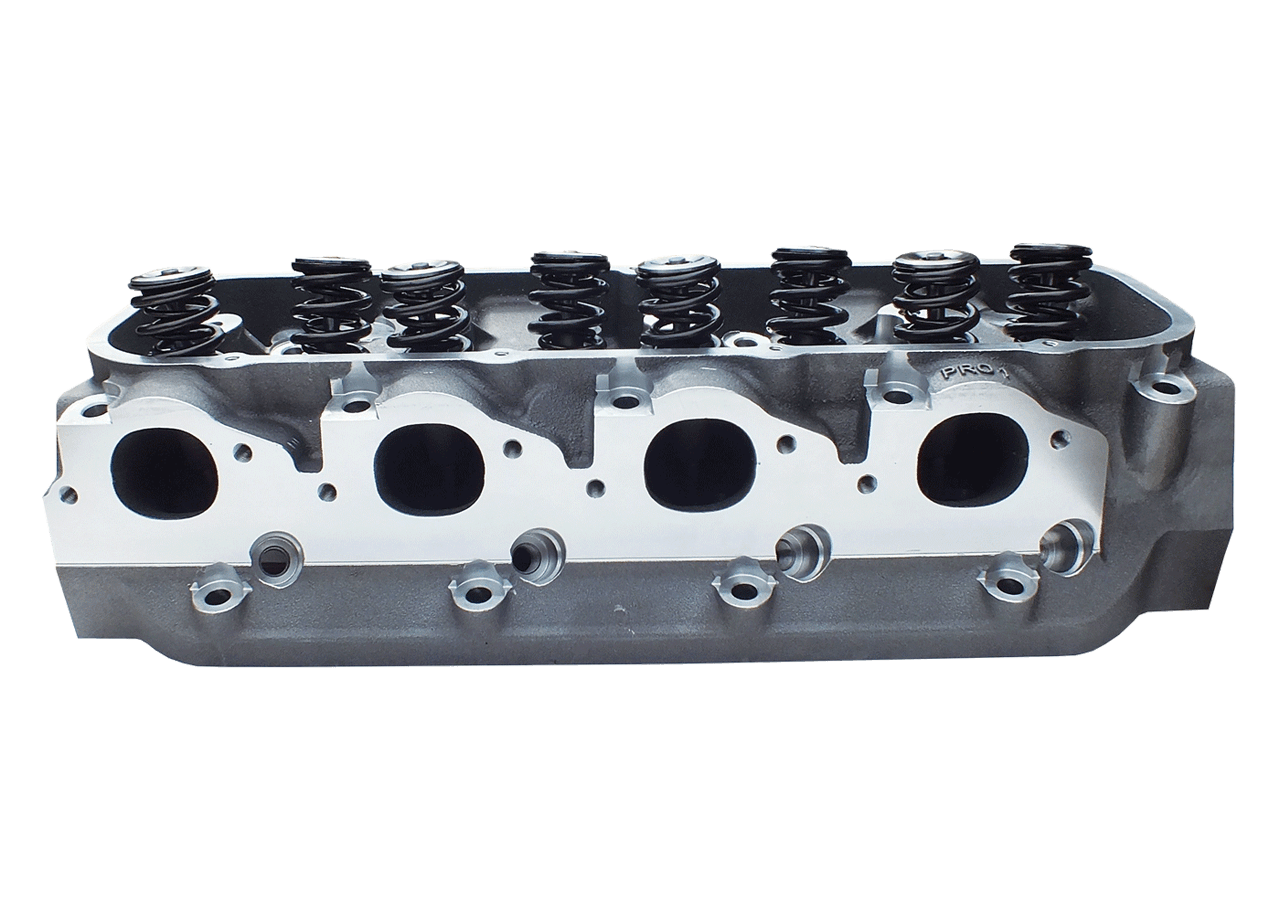 Dart 19200112M Cylinder Heads Aluminum Big Block Chevy Pro1 325cc 2.250" x 1.880" Marine,  Assembly w/ 1.550" Dual Springs for Hydraulic Roller Cam