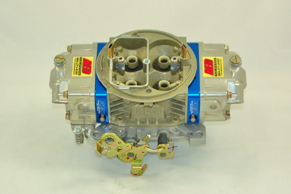 AED Performance - 850 HO Series Aluminum Carburetor, Alcohol, Std Booster, Billet Blue Metering Blocks AL850HO-A