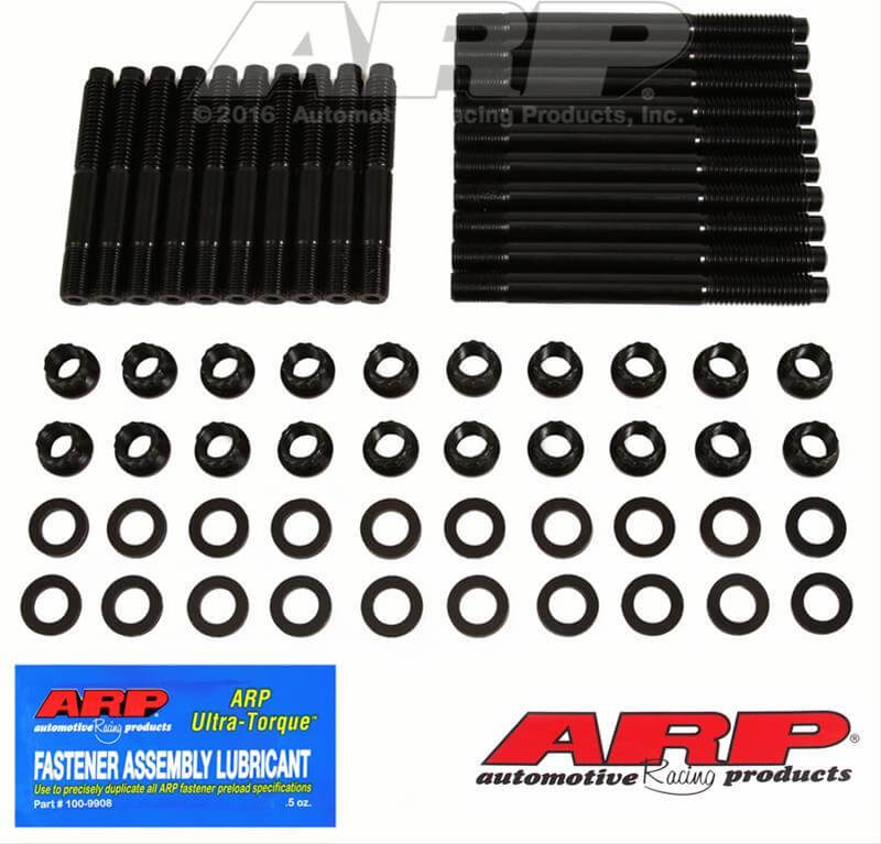 ARP 154-4301 - Cylinder Head Stud Kit, Pro Series, 12pt, SBF Heads w/ BMP, World Manowar (pre 2018) Blocks