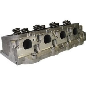 World Products 030040-1 - Cylinder Heads Cast Iron Chevy Big Block MERLIN 269cc Oval Port 269cc 119cc 26Degree 2.300" x 1.880", Assembly w/ 1.500S springs for hydraulic flat tappet lifters