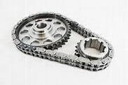 ROLLMASTER CS3031 - Timing Chain Ford Small Block 302/351 PRE/EFI Gold Series with Torrington bearing & nitrided sprockets, 9 keyway crank sprocket