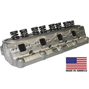 World Products 053030-1 - Cylinder Heads Cast Iron Ford Small Block WINDSOR JR. 180cc 58cc 20Degree 1.940" x 1.500", Assembly w/ 1.250" springs for hydraulic flat tappet lifters