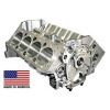 World Products 084120RC - Cast Iron Motown Engine Block Chevy Small Block 350 Mains, 4.120 Bore, Billet Caps, RAISED CAM