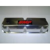 Bill Mitchell Products 70950BMP - Valve Covers Ford Small Block Die Cast Polished Tall BMP Logo