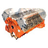 World Products 084180-904 - Cast Iron Motown/LS Engine Block Chevy Small Block 350 Mains, 3.995 Bore, Billet Caps