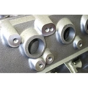 World Products 084181-904 - Cast Iron Motown/LS Engine Block Chevy Small Block 350 Mains, 4.120 Bore, Billet Caps