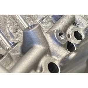 World Products 084181-904 - Cast Iron Motown/LS Engine Block Chevy Small Block 350 Mains, 4.120 Bore, Billet Caps