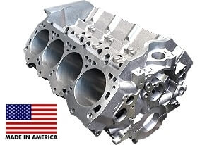 World Products 087110 - Cast Iron Engine Block Ford Small Block 302 Mains, 8.200 Deck, 3.995 Bore, Billet Caps