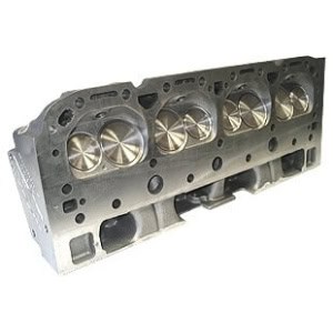 World Products 042670-1 - Cylinder Heads Cast Iron Chevy Small Block S/R Torquer 170cc 76cc 23Degree 2.020" x 1.600" Straight Plug, Assembly w/ 1.250" springs for hydraulic flat tappet lifters