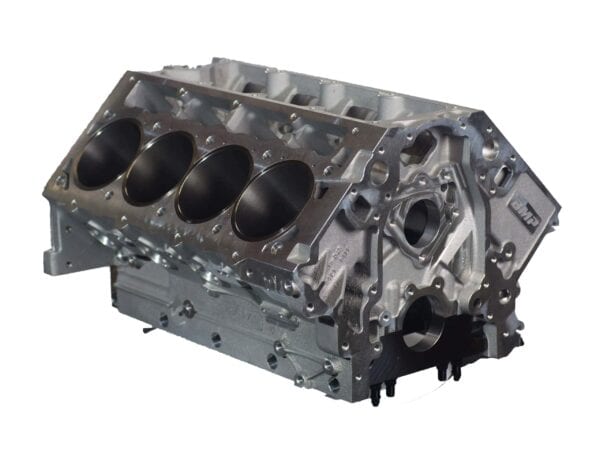 Bill Mitchell Products LSC 357T6 Aluminum Engine Block Chevy LS Series Std Mains, 9.800"Deck, 4.115" Bore, Billet Caps, Standard Cam(includes, Screw in Freeze plugs, Cam plug, All dowel pins and Pipe plugs) 086525