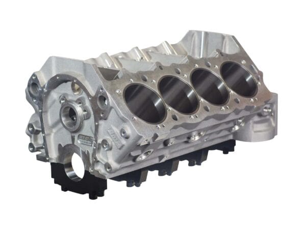 Bill Mitchell Products BBC 357T6 Aluminum Engine Block Chevy Big Block 454 Mains, 9.800"Deck, 4.490" Bore. Standard Cam(includes, Screw in Freeze plugs, Cam plug, All dowel pins and Pipe plugs) 085501