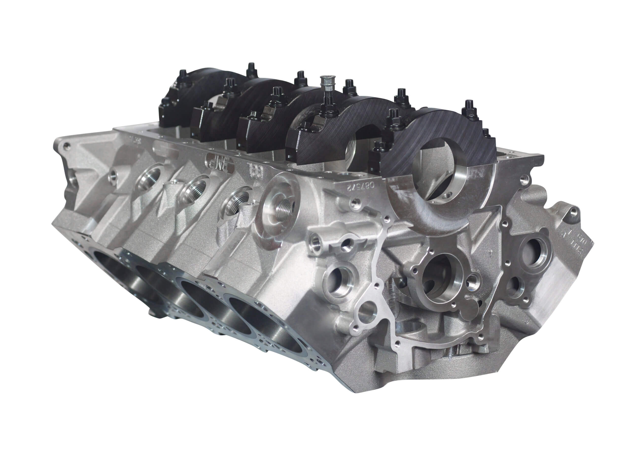 Bill Mitchell Products SBF 357T6 Aluminum Engine Block Ford Small Block 351 Mains, 9.500"Deck, 4.115" Bore. Standard Cam(includes, Screw in Freeze plugs, Cam plug, All dowel pins and Pipe plugs) 087582