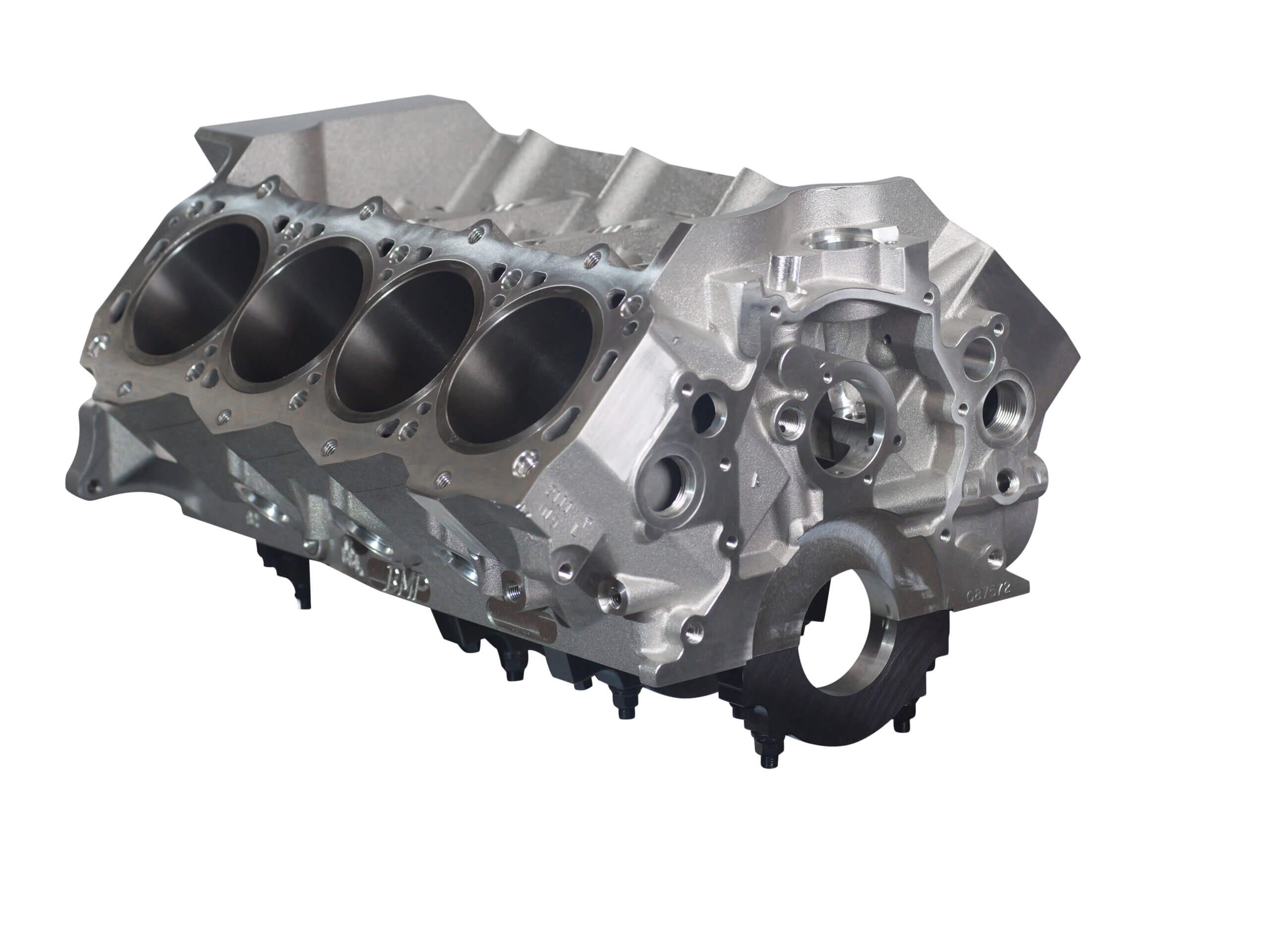 Bill Mitchell Products SBF 357T6 Aluminum Engine Block Ford Small Block 351 Mains, 9.500"Deck, 3.995" Bore. Standard Cam(includes, Screw in Freeze plugs, Cam plug, All dowel pins and Pipe plugs) 087572