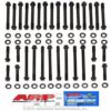 ARP 135-4208 - Cylinder Head 12pt Stud Kit, Professional Series, BBC Heads w/ BMP, World Aluminum Blocks (5 long exhaust Studs per head)