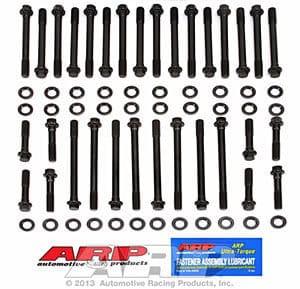 ARP 135-4208 - Cylinder Head 12pt Stud Kit, Professional Series, BBC Heads w/ BMP, World Aluminum Blocks (5 long exhaust Studs per head)