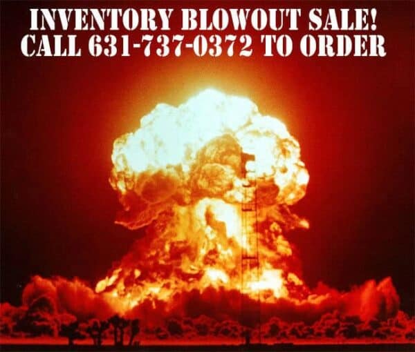 BILL MITCHELL'S GARAGE SALE, INVENTORY BLOWOUT!